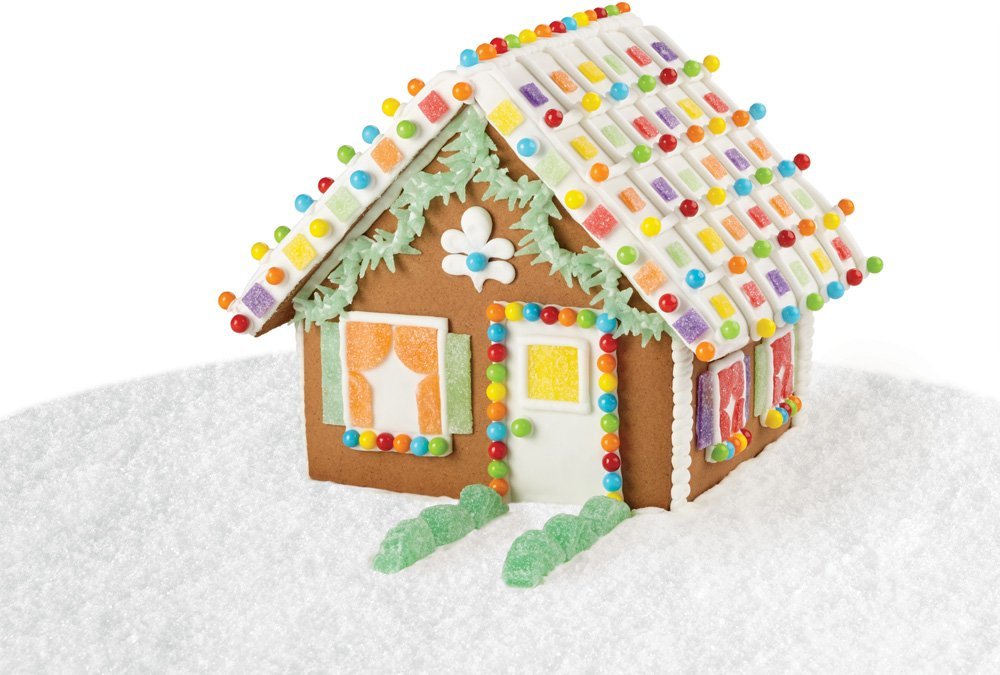 mini gingerbread house kits by wilton.