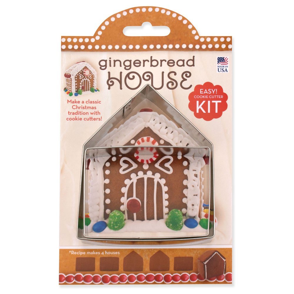 easy gingerbread house kit cookie cutter.