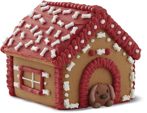 gingerbread dog house kits.