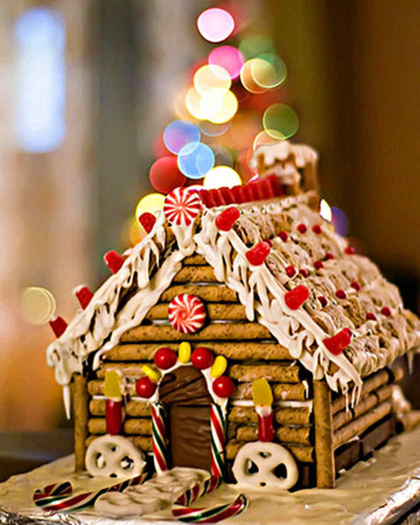 use a lot of icing for the best gingerbread houses.