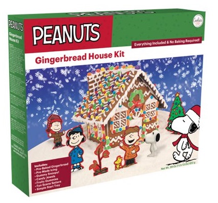 the peatnuts gingerbread house kit. 