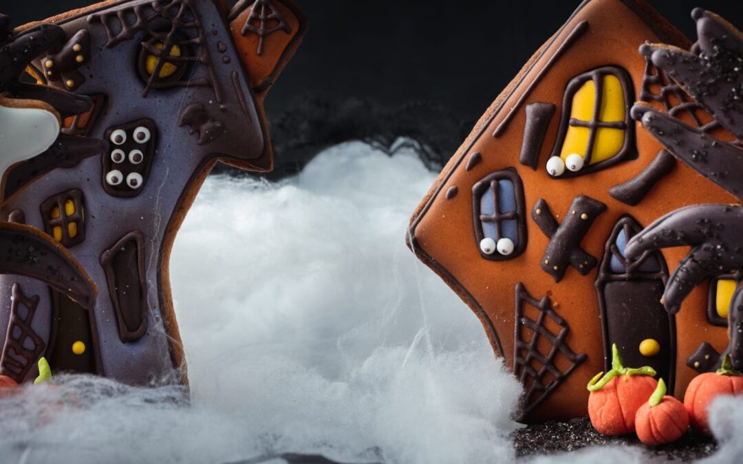 How to Make a Nightmare Before Christmas Gingerbread House